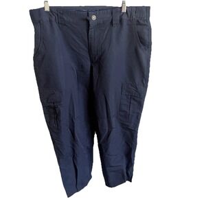 Propper Men's Cargo Navy Blue Pants Edgetec Ripstop Uniform Mens Sz 38x32